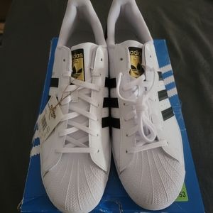 Men's Adidas Superstar running shoes